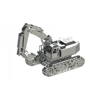 RC model ostatní Metal Time Luxusní ocelová stavebnice Tireless Digger Excavator