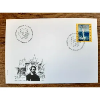 Sběratelství ŠVÝCARSKO FDC 1766, A.Böcklin, r. 2001