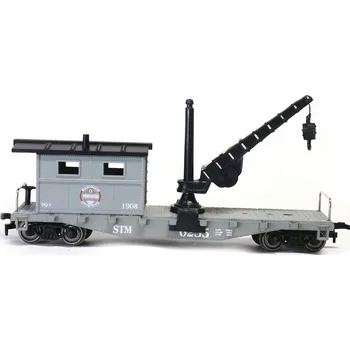 Modelová železnice Vagon H0 1:87 šedý vagon s jeřábem