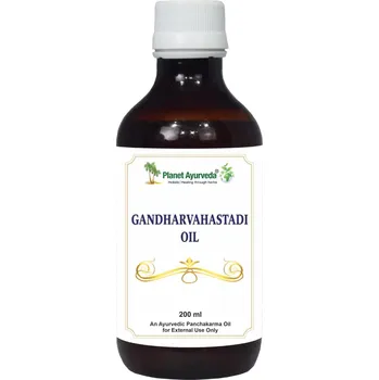 Planet Ayurveda Gandharvahastadi Thailam – Regenerační olej pro trávení a lehkost - 200 ml