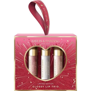 Kosmetická sada Baylis&Harding Midnight Cherry, dárková sada lesků na ruce, 3dílná BH25MC3GLOSS
