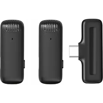 Mikrofon Bezdrátový klopový mikrofon J13 s USB-C konektorem pro telefon