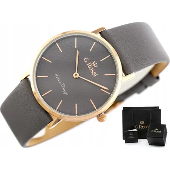 Hodinky DÁMSKÉ HODINKY G. ROSSI ARWENA slim řemínek GRAVÍROVÁNÍ