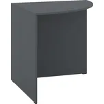 Jednací stůl CO-02 rohový, kancelářský Barva: antracit