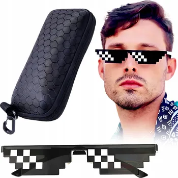 Příslušenství pro čtečku elektronické knihy Párty brýle Thug Life Swag Deal With It 8-bitové Pixel + PEVNÉ POUZDRO