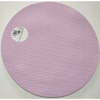 Talíř Dekorativní prostírání pod talíř 38 cm světle fialové