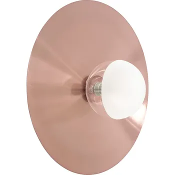 Nástěnné svítidlo NÁSTĚNNÁ LAMPA KOVOVÁ ČERNO-RŮŽOVO ZLATÁ BLACK ROSE GOLD