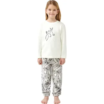 Chlapecké pyžamo Dětské pyžamo Vamp s potiskem zajíčka 21466 velikost 4