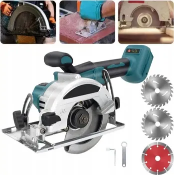 Okružní pila 125MM RUČNÍ OKRUŽNÍ PILA + 3 KOTOUČE pro Makita 18V