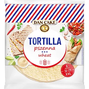 Pečivo DANCAKE Tortilla XXL Wraps 480G (pšeničná)
