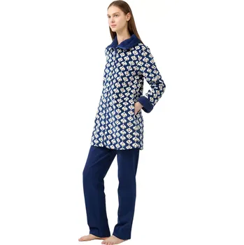 Dámská móda Dámský župan Vamp s potiskem 21410 velikost M