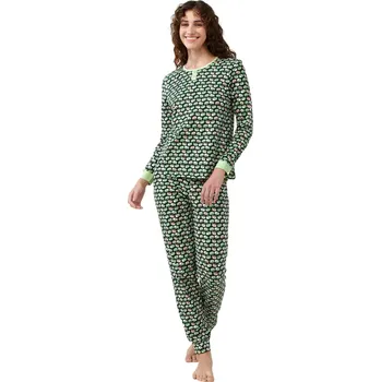 Dámské pyžamo Dámské pyžamo Vamp s potiskem 21321 velikost L