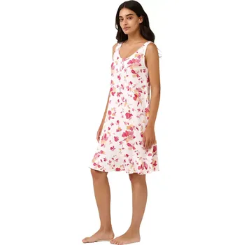 Dámské noční prádlo Dámská noční košile Vamp bez rukávů 22062 rose taupe velikost S