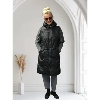 Dámská vesta Dámská prošívaná vesta Stella Midi Barva: Černá, Velikost: M, Size system: EU