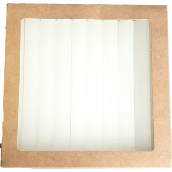 Svíčka Tradiční parafínová svíčka Bez vůně Luna 29 ks