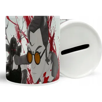 Příslušenství pro čtečku elektronické knihy KERAMICKÁ POKLADNIČKA MODROOKÝ SAMURAJ POHÁDKY NÁPAD NA DÁREK GRAFIKA