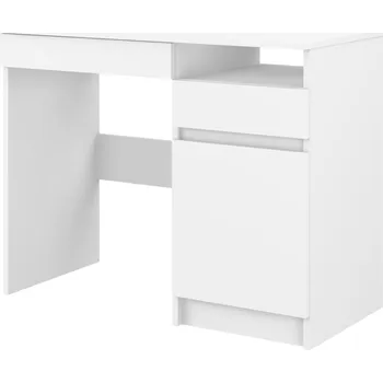 Dětský psací stůl pro děti N40 BABY BOO bílý hladký