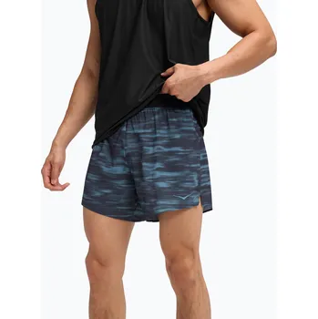 Pánské běžecké šortky HOKA Glide 5" blue blurr
