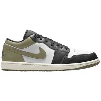 Pánské tenisky Air Jordan 1 Low 'Black Toe Medium Olive' Velikost: 45