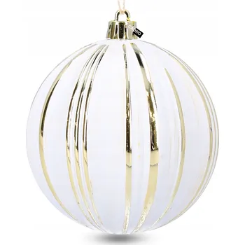 Vánoční dekorace Zdobená Vánoční Koule vánoční koule 8 cm, 1 ks
