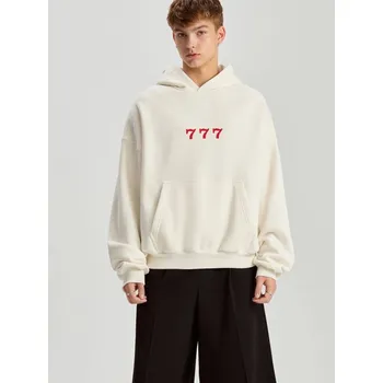 Pánská móda Mikina s&nbsp;potiskem - L - House - krémový - 718CC-01X