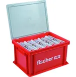 HWK montážní box plný profi Fisher malty 20ks + 40 mícháčů