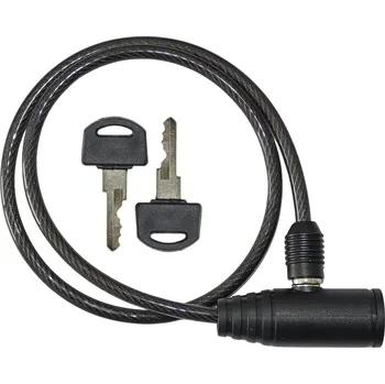 Zámek na kolo Zámek na kolo na klíč 0,6x65CM černý XQMAX