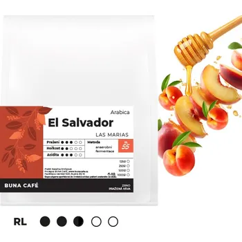 Káva BUNA CAFÉ El Salvador, Las Marias, RL55, 500g