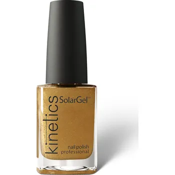 Lak na nehty Kinetics Lak na nehty Solargel #558 Gold Finger 15 ml