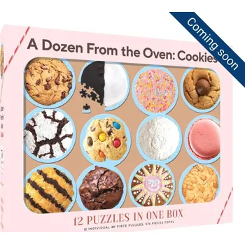 Puzzle Chronicle Books Puzzle Sušenky z trouby 12x48 dílků