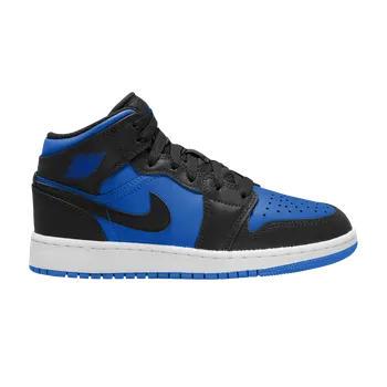 Dámské tenisky Air Jordan 1 Mid GS 'Black Royal Blue' Velikost: 38.5