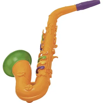 Hudební nástroj pro děti Reig Musicales dětský saxofon Natura velký oranžová