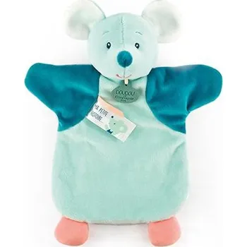 plyšák Doudou et Compagnie Paris | Doudou Plyšový maňásek myška 25 cm