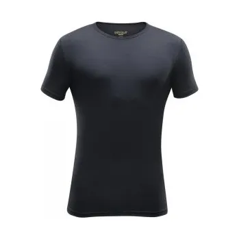 Devold BREEZE pánské triko s krátkým rukávem Black