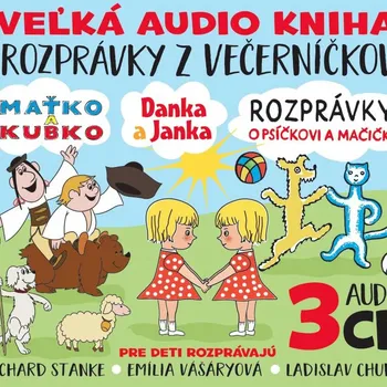 3CD BOX Veľká audio kniha - Rozprávky z večerníčkov neuvedený autor