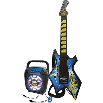 Hudební nástroj pro děti Reig rocková elektrická kytara s Bluetooth reproduktorem