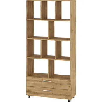 regál Policový regál POL-10 se zásuvkami Barva: dub tacho