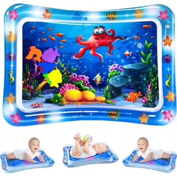 Hračka pro nejmenší Nafukovací vodní senzorická Podložka pro miminka 5727