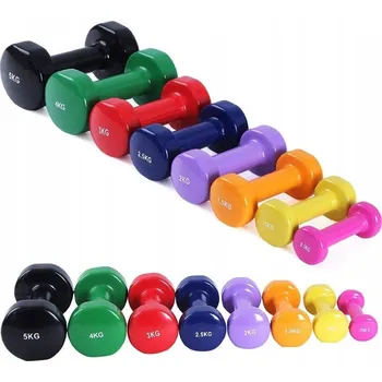 Činky vinylové Joerex 2 x 3,6 kg