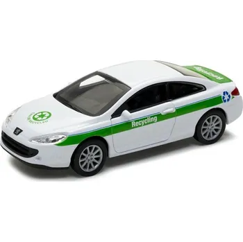 autíčko Welly Peugeot Coupé 407 Recycling 1:34
