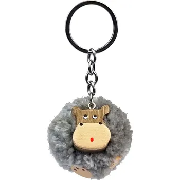 2Kids Toys Dřevěná klíčenka pompon Hroch