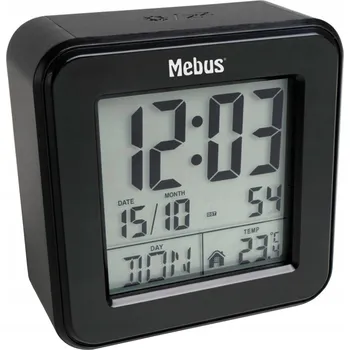 Budík Mebus 25595 Radiem Řízený Budík Kompaktní