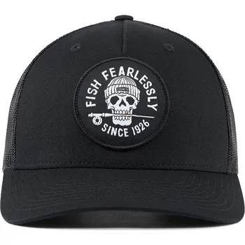 Rybářské oblečení Grundéns Kšiltovka DeadStick Trucker Black