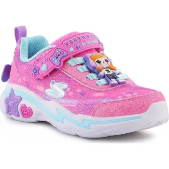 Chlapecká obuv Skechers Snuggle Sneaks Skech Squad Jr Boty 302214L-PKMT EU 27