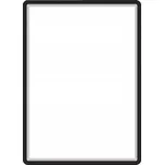 Djois - kapsy samolepicí Magneto A3 / 2 ks stříbrné