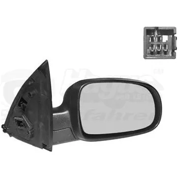 Auto zrcátko Vnější zpětné zrcátko VAN WEZEL 3777808