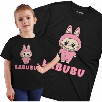 Dětské tričko PINK LABUBU TIKTOK MEMY do školy, školky, velikost 116