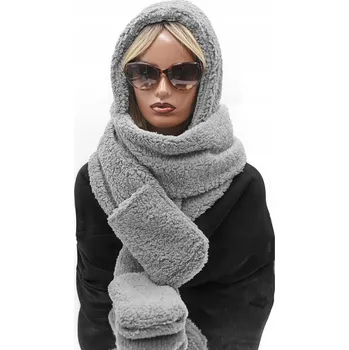 Čepice Zimní čepice Pako Jeans s klapkami na uši, šedá, univerzální velikost