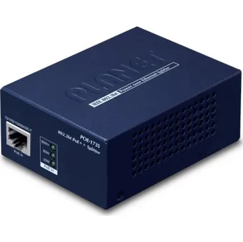Switch PLANET POE-173S PoE splitter, Ultra PoE 802.3bt do 60W - 12/19/24V DC, 1Gb, PoH POE-173S
