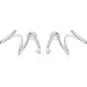 Náušnice Dámské stříbrné náušnice ZANNA Ag 925